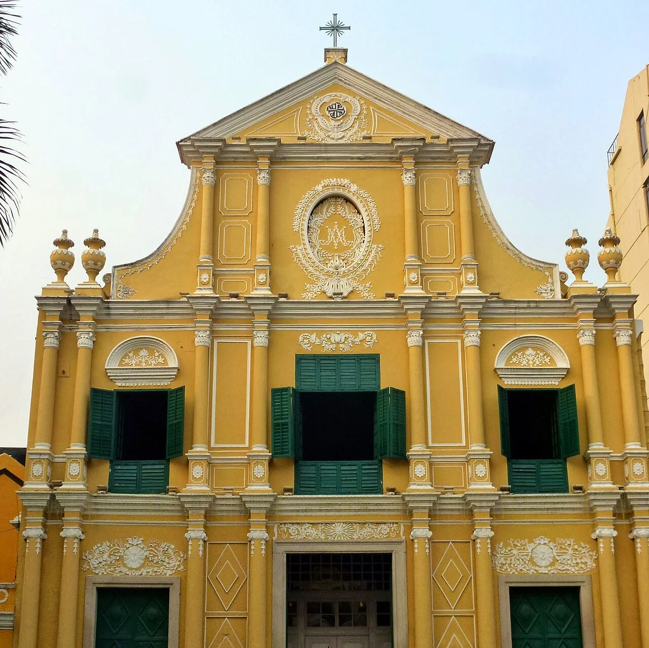 Saint Dominic's Church , Senado Square , Macau - panoramio.jpg